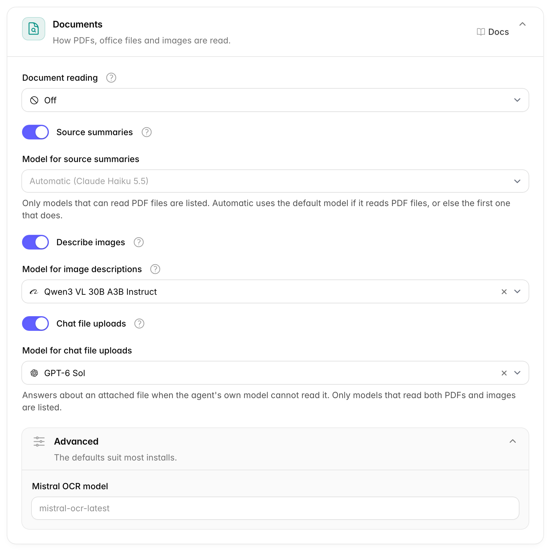 Documents