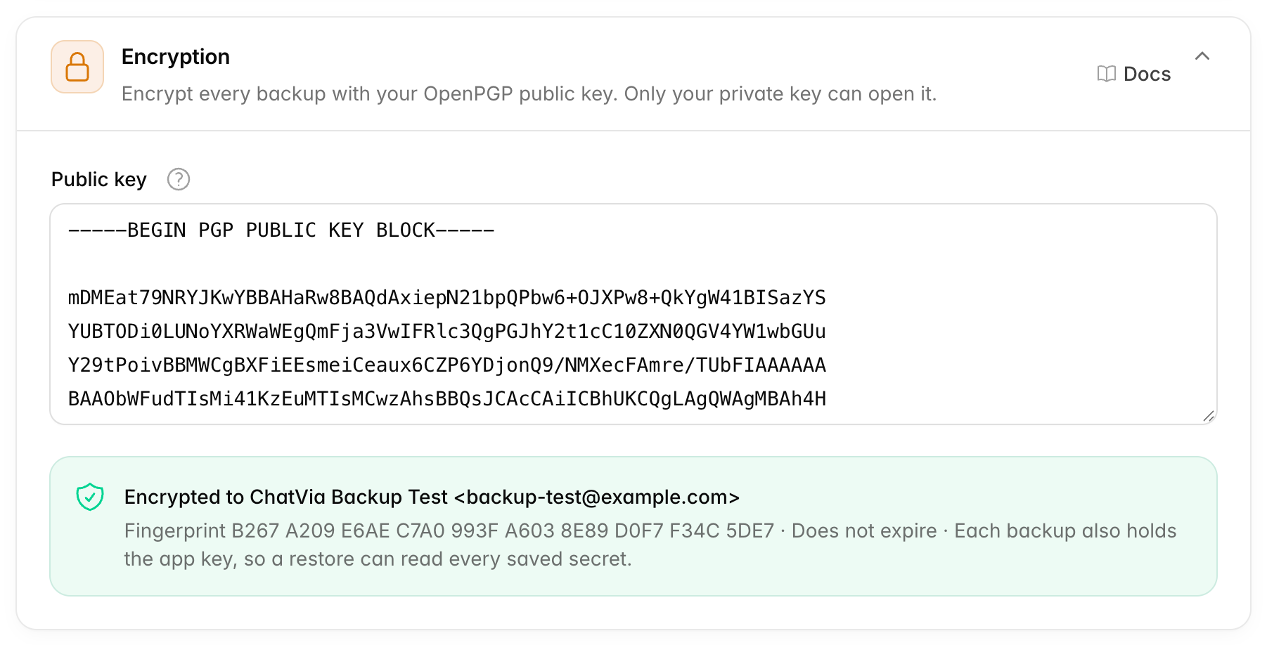 Encryption