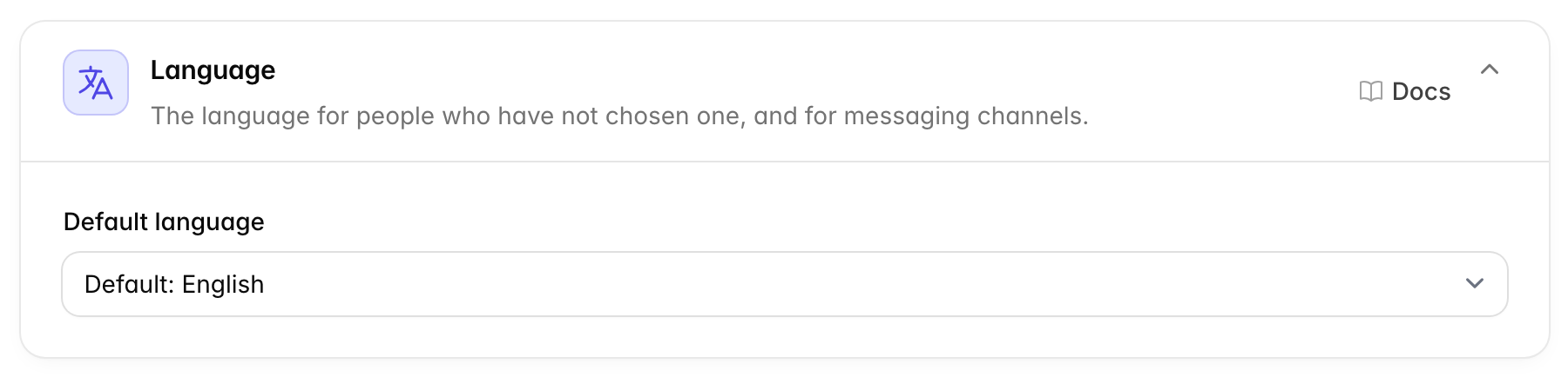 Language